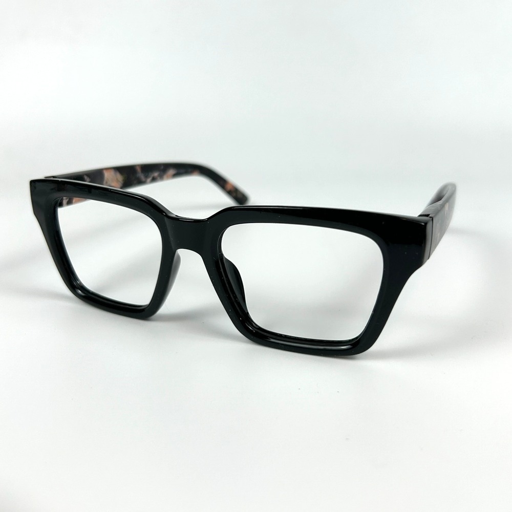 Flower Peach Blossom FLBR5010WM Womens Eyeglasses Frame Black Full Rim 50-19-148